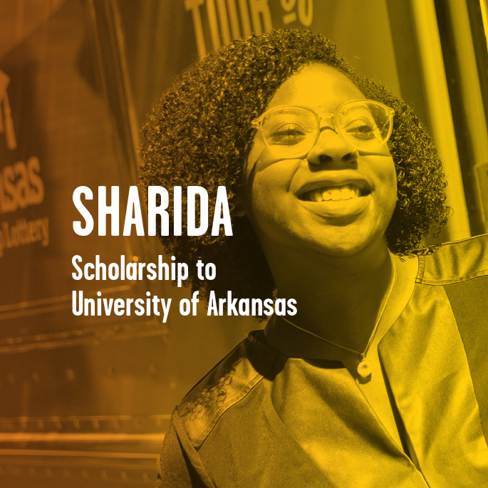 Scholarship Recipient Sharida Holloway