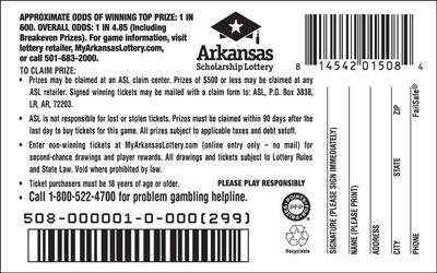 Hot $100's - Game No. 508 - Back Hot $100's - Game No. 508