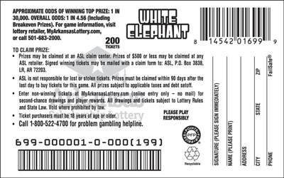 White Elephant - Game No. 699
