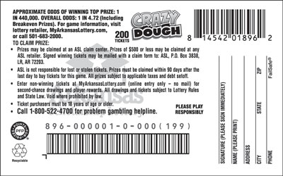 Crazy Dough - Game No. 896