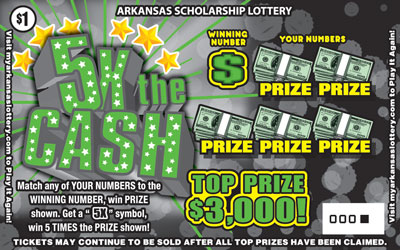 5X The Cash - Game No. 403 Arkansas Lottery Instant Ticket - 5X The Cash