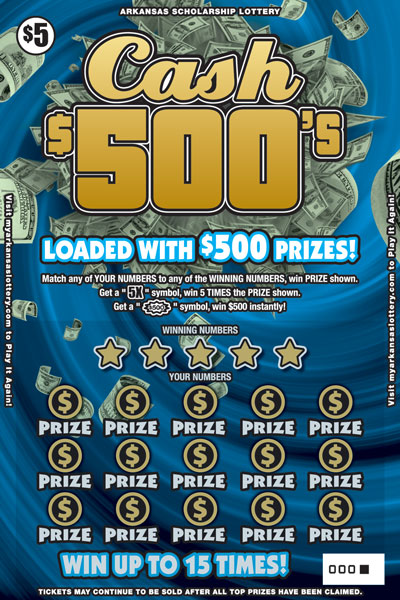 Multiplier Money - Game No. 423 Arkansas Lottery Instant Ticket - Multiplier Money