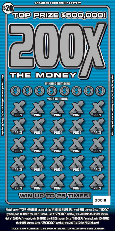 200X The Money - Game No. 438 200X The Money - Front