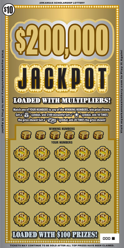 $200,000 Jackpot - Game No. 447 $200,000 Jackpot - Game No. 447