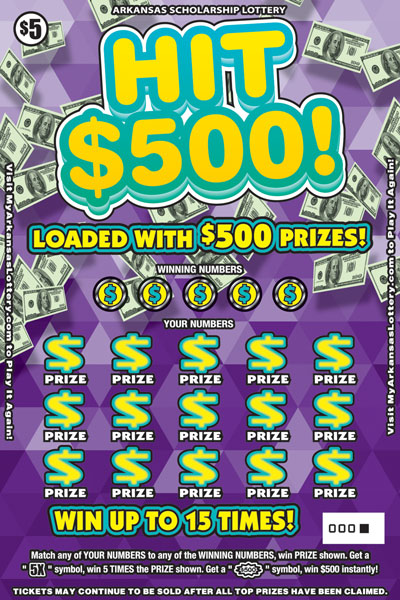 Hit 500! - Game No. 483 - Front Hit 500! - Game No. 483