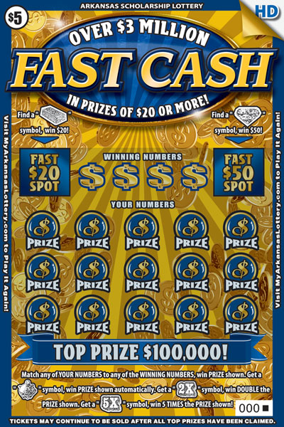 Fast Cash HD - Game No. 488 - Front Fast Cash HD - Game No. 488