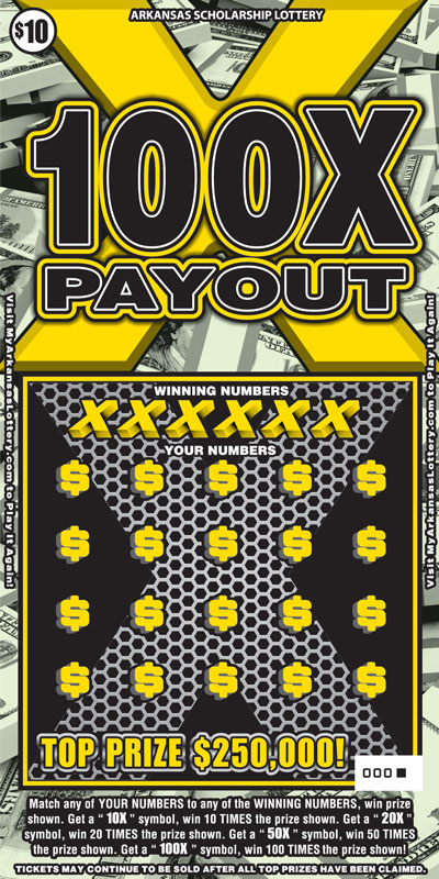 100X Payout - Game No. 493 100X Payout - Game No. 493 - Front