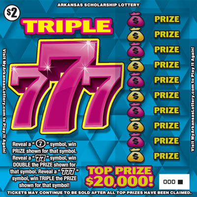 Triple 777 - Game No. 496 Triple 777 - Game No. 496 - Front