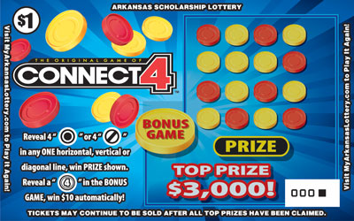 CONNECT 4™ - Game No. 504 - Front CONNECT 4™ - Game No. 504