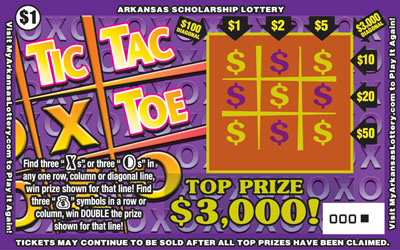 Tic Tac Toe - Game No. 517 - Front Tic Tac Toe - Game No. 517