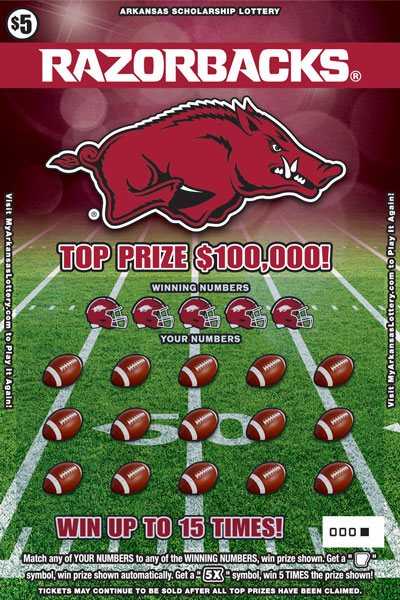Razorbacks - Game No. 520 - Front Razorbacks - Game No. 520