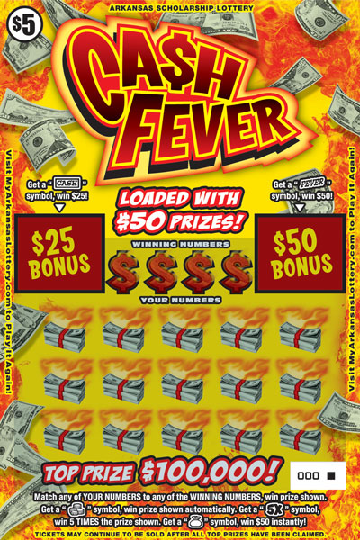 Ca$h Fever - Game No. 524 Ca$h Fever - Game No. 524 - Front