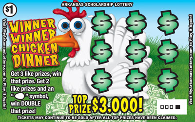 Winner Winner Chicken Dinner - Game No. 526 Winner Winner Chicken Dinner - Game No. 526 - Front
