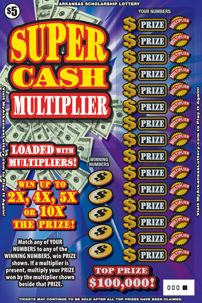 Super Cash Multiplier - Game No. 533 - Front Super Cash Multiplier - Game No. 533
