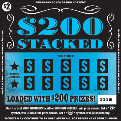 $200 Stacked - Game No. 537 - Front $200 Stacked - Game No. 537