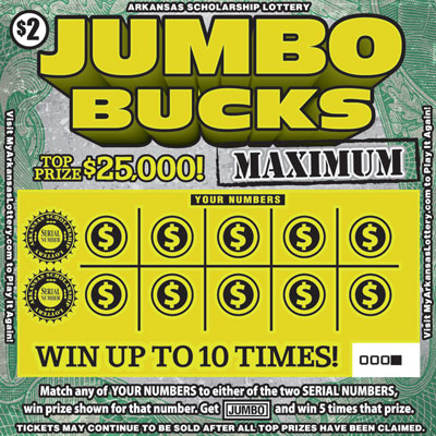 jumbo bucks lotto numbers for last night