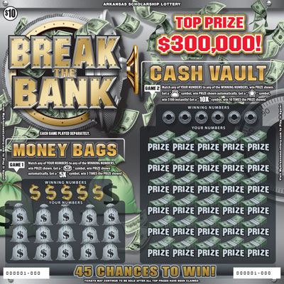 Break the Bank | Arkansas Scholarship Lottery