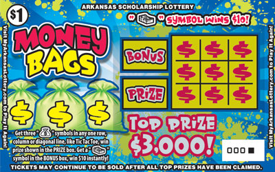 Money Bags - Game No. 575 - Front Money Bags - Game No. 575