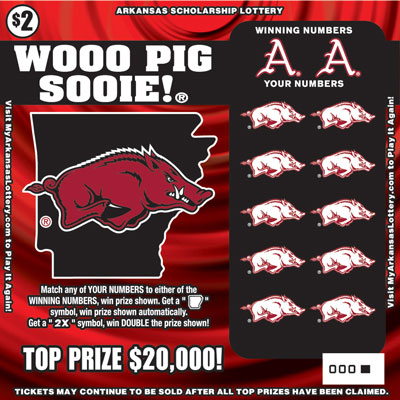 Wooo Pig Sooie!® - Game No. 576 - Front Wooo Pig Sooie!® - Game No. 576