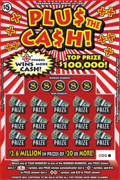 Plu$ the Ca$h! - Game No. 582 - Front Plu$ the Ca$h! - Game No. 582