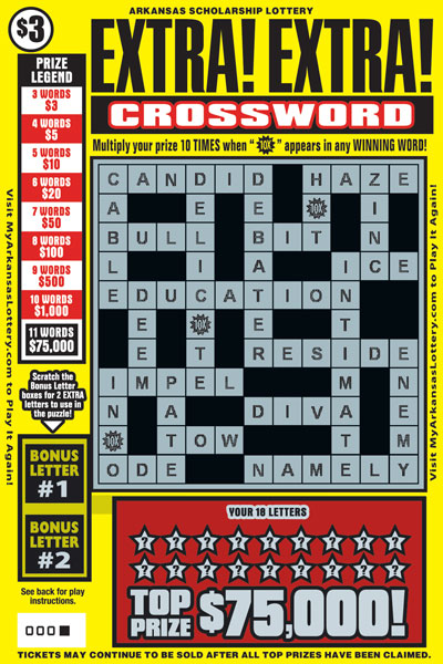 Extra! Extra! Crossword - Game No. 601 Extra! Extra! Crossword - Game No. 601