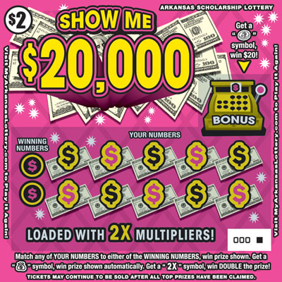 Show Me $20,000 - Game No. 616 - Front Show Me $20,000 - Game No. 616
