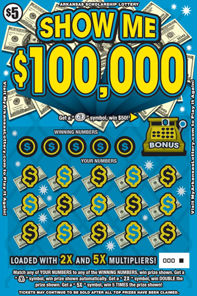 Show Me $100,000 - Game No. 617 - Front Show Me $100,000 - Game No. 617