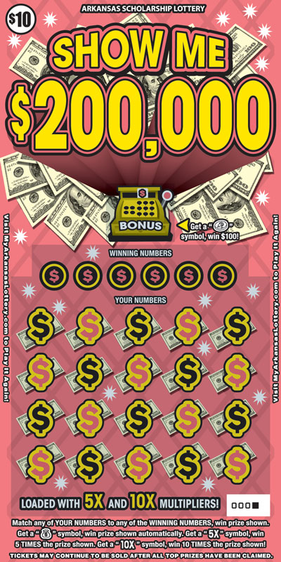 Show Me $200,000 - Game No. 618 - Front Show Me $200,000 - Game No. 618