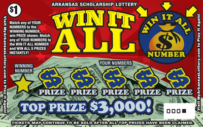 Win It All - Game No. 619 - Front Win It All - Game No. 619