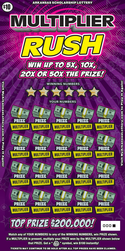 Multiplier Rush - Game No. 627 - Front Multiplier Rush - Game No. 627