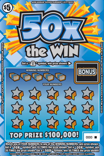 50X the Win - Game No. 630 - Front 50X the Win - Game No. 630