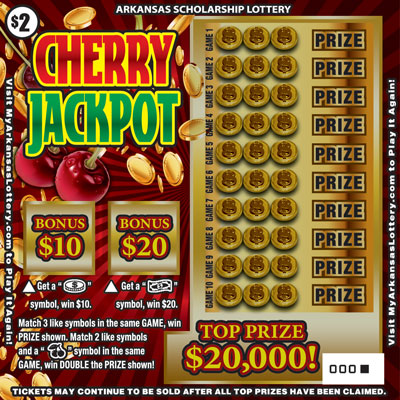 Cherry Jackpot - Game No. 634 - Front Cherry Jackpot - Game No. 634