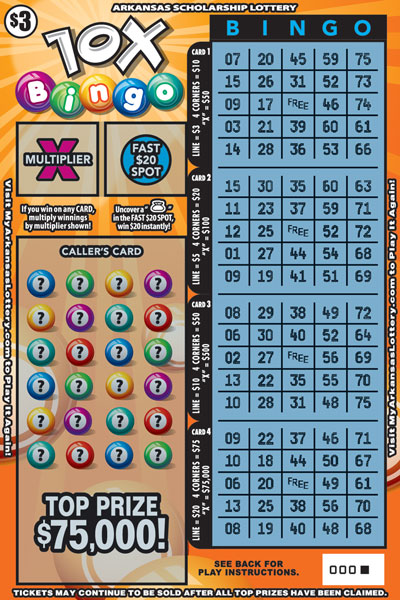 10X Bingo - Game No. 635