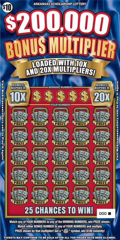 $200,000 Bonus Multiplier - Game No. 650