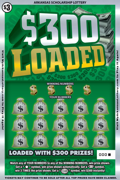 $300 Loaded - Game No. 654
