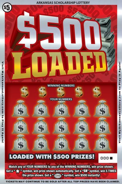 $500 Loaded - Game No. 655