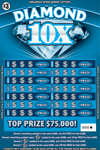 Diamond 10X - Game No. 669 - Front Diamond 10X - Game No. 669