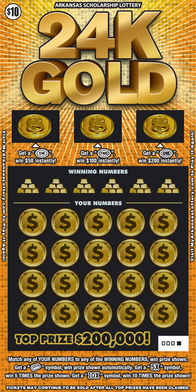 24K Gold - Game No. 671