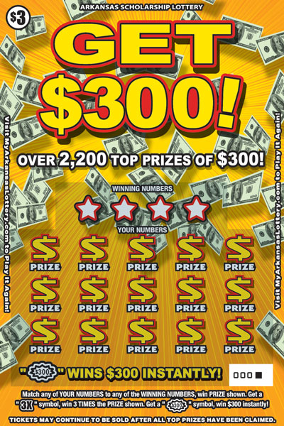 Get $300! - Game No. 711 - Front Get $300! - Game No. 711