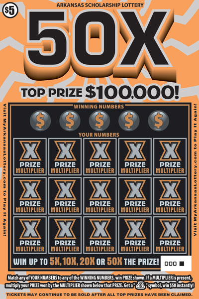 50X - Game No. 721 - Front 50X - Game No. 721