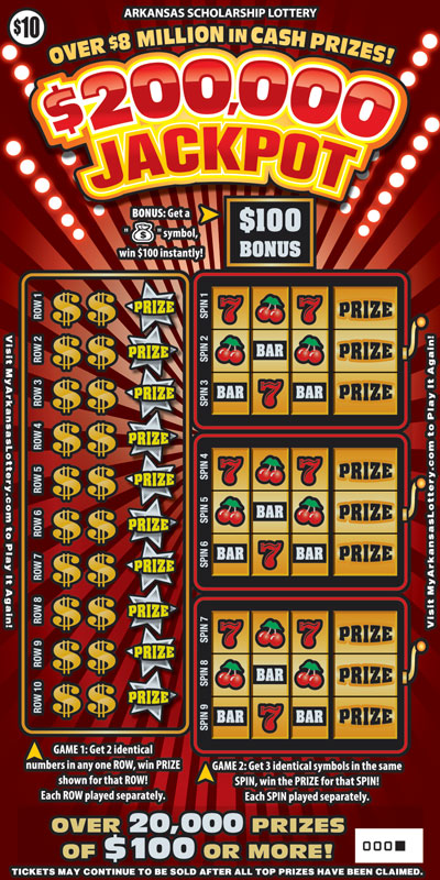 $200,000 Jackpot - Game No. 732