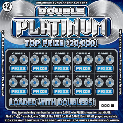 Double Platinum Arkansas Scholarship Lottery