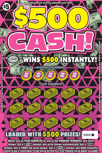 $500 Cash! - Game No. 768