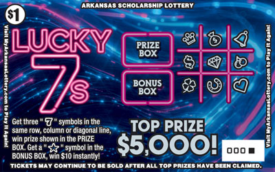 Lucky 7s - Game No. 770