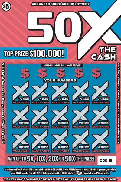 50X the Cash - Game No. 831