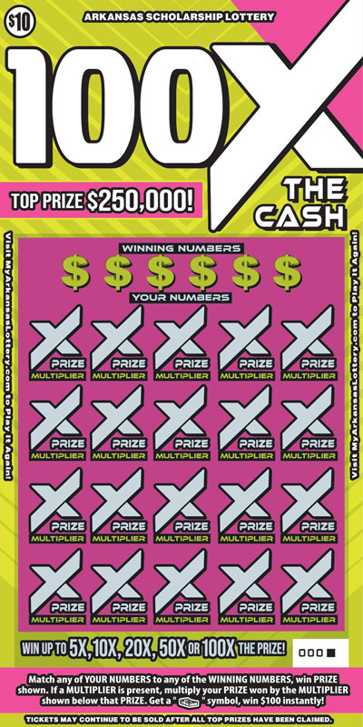 100X the Cash - Game No. 832