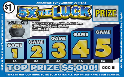 5X the Luck - Game No. 839