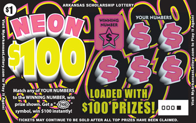Neon $100 - Game No. 847
