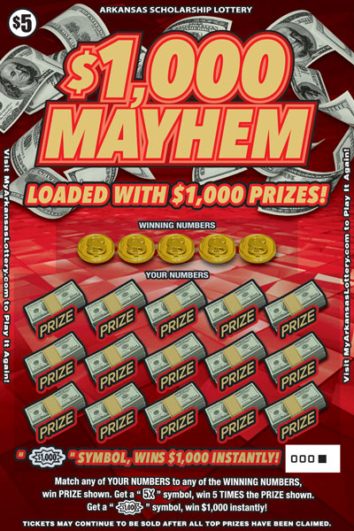 $1,000 Mayhem - Game No. 862