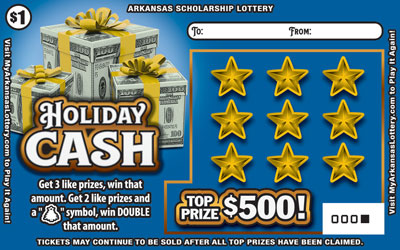 Holiday Cash - Game No. 864 - Front Holiday Cash - Game No. 864